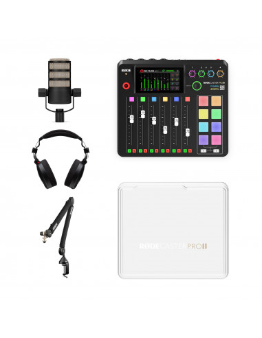 Rodecaster Pro II Solo Bundle