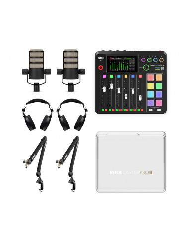Rodecaster Pro II Duo Bundle