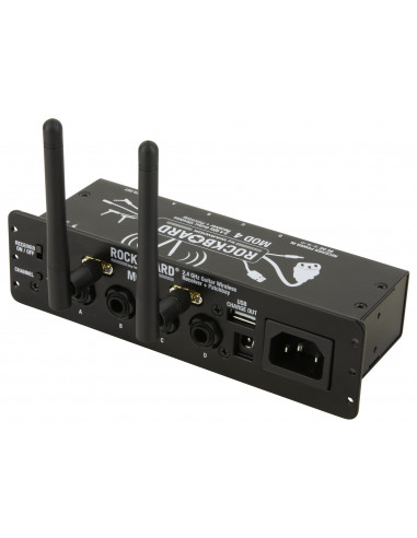MOD 4 - 2.4 GHz Guitar Wireless Receiver + TRS Patchbay