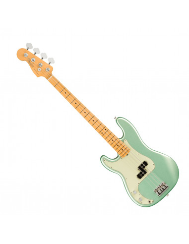 American Professional II Precision Bass Left-Hand - Mystic Surf Green