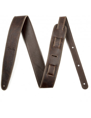 Artisan Crafted Leather Strap,2" Brown