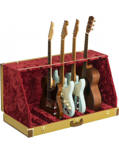 Classic Series Case Stand - Tweed - 7 Guitar