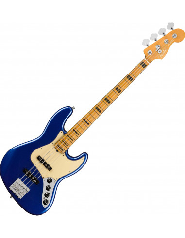 Am Ultra Jazz Bass - Maple - Cobra Blue