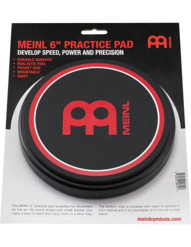 Practice Pad 6" - Meinl Logo - MPP-6