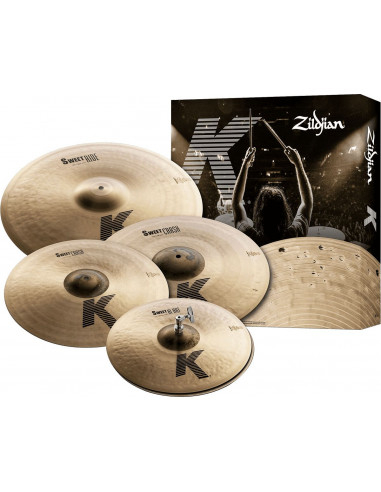 K Zildjian - K Sweet Cymbal Set - HH15" CR17"/19" RD21"
