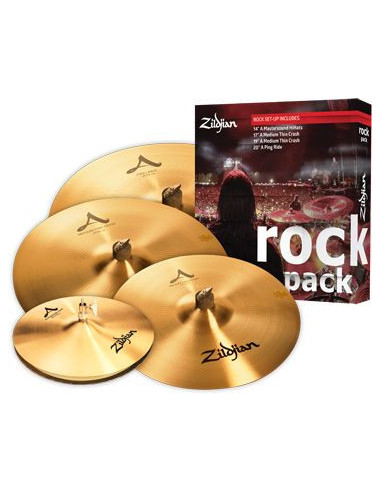 A Zildjian - Rock Cymbal Set - HH14" CR17"/19" RD20"
