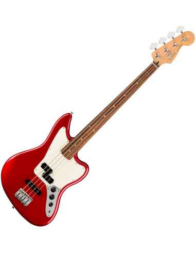 Player Jaguar Bass - Candy Apple Red