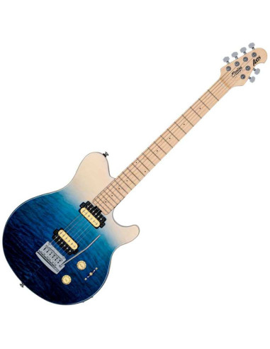 AX3QM-SPB-M1 Axis - Quilted Maple - Spectrum Blue