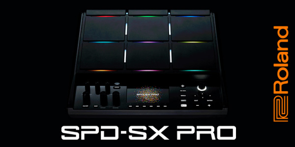 Roland présente le multipad SPD-SX Pro 